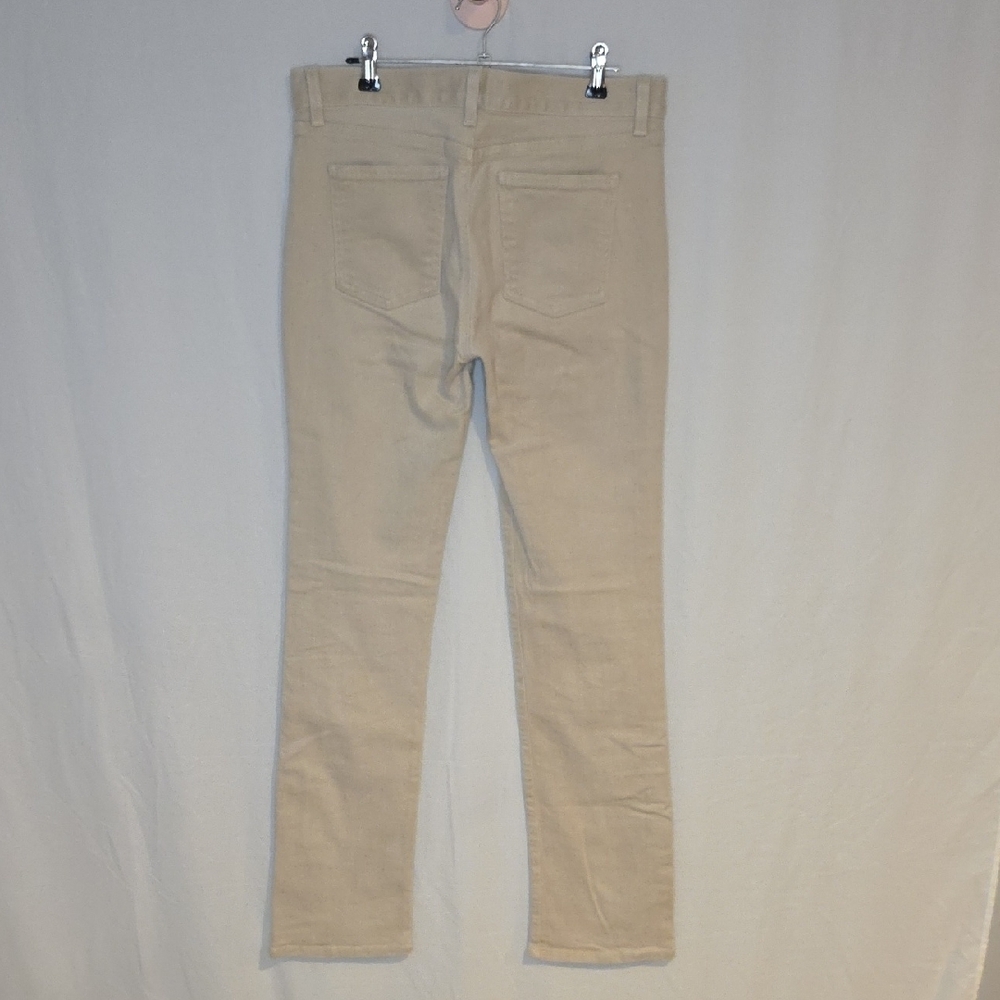 Earl Jeans Women's Straight Leg Light Tan Jeans - Picture 2 of 3